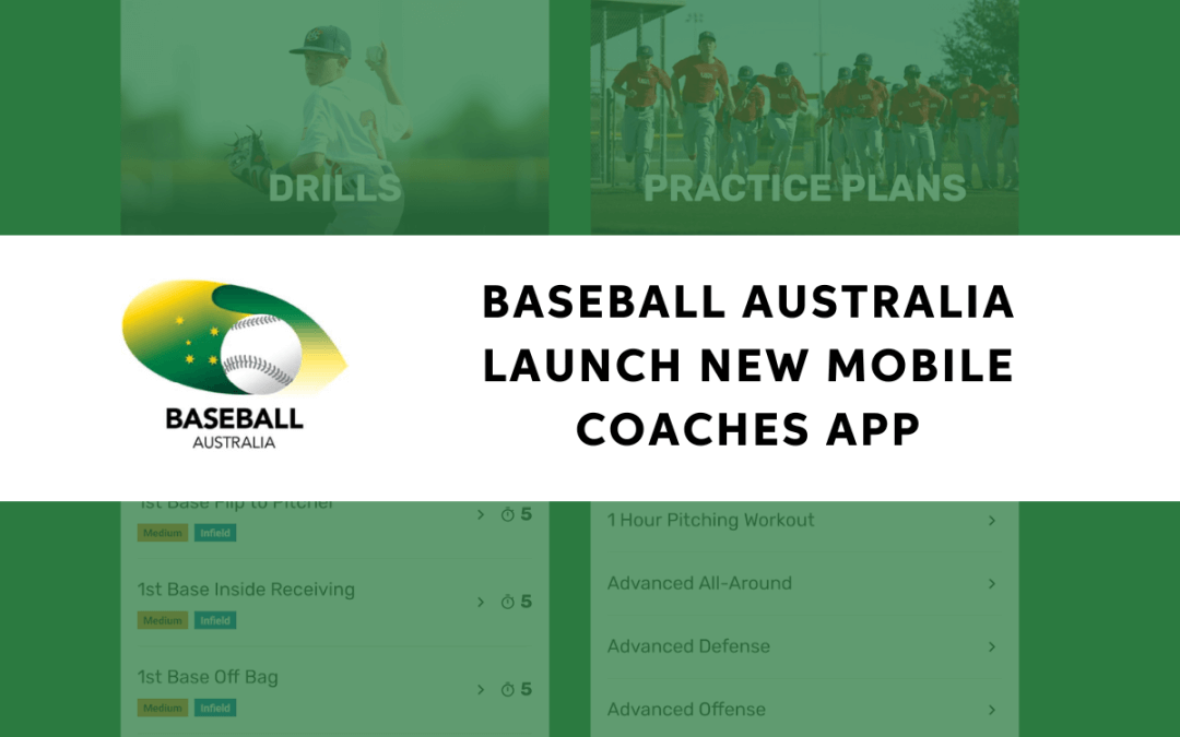 Baseball Australia launches new Mobile Coach App