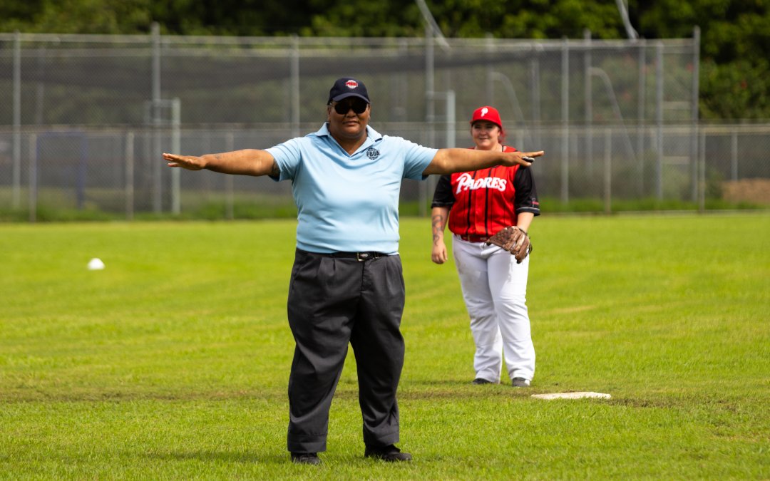 Meet Anahera Russell – Umpire with Heart, Hustle and Spirit