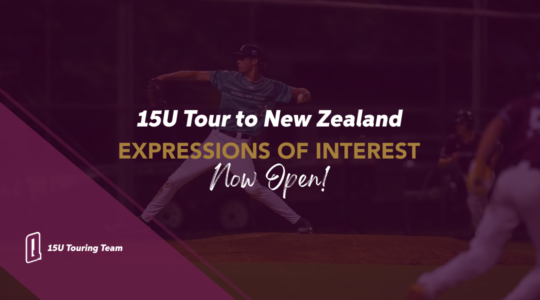 Express Your Interest for 15U Tour to New Zealand
