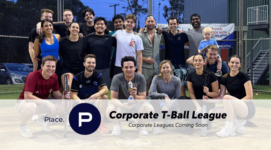Place. Real Estate Completes First T-Ball Corporate League